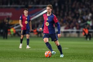 世體：德容缺席今天巴薩的合練，不會參加與瓦倫西亞的比賽