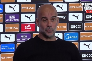 瓜帥：我們只剩16人備戰(zhàn)德比 簽多納魯馬不是想讓他做埃德森的事