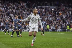 姆巴佩在百分百成功率下完成7次過(guò)人，本賽季五大聯(lián)賽球員最多