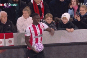 布倫特福德上賽季以來(lái)通過(guò)界外球進(jìn)8球，多于其他英超球隊(duì)的兩倍