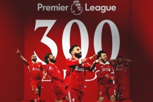 188球89助攻！利物浦官方：薩拉赫解鎖紅軍生涯英超300場里程碑