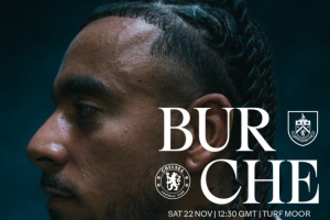 沖擊英超3連勝！切爾西發(fā)布客戰(zhàn)伯恩利海報：古斯托單人出鏡