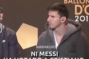 氛圍突然有點(diǎn)詼諧！名場(chǎng)面：梅西C羅解釋為何不給對(duì)方投票！