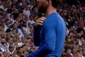 經(jīng)典的西班牙國(guó)家德比，屬于梅西世界名畫(huà)